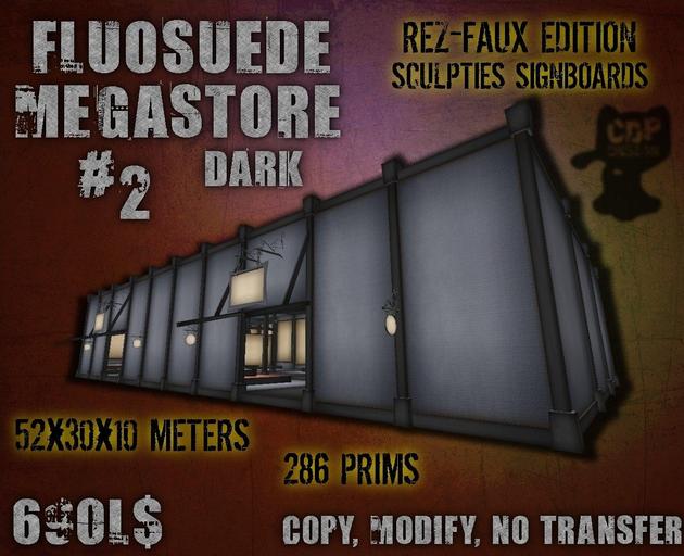FLUOSUEDE MEGASTORE #2 Dark 