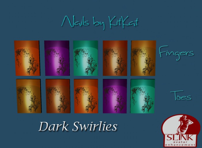 <BD> Swirly Nails