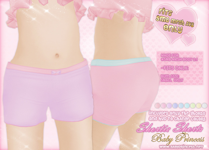 :*BABY*: { SMB } Shortie Shorts