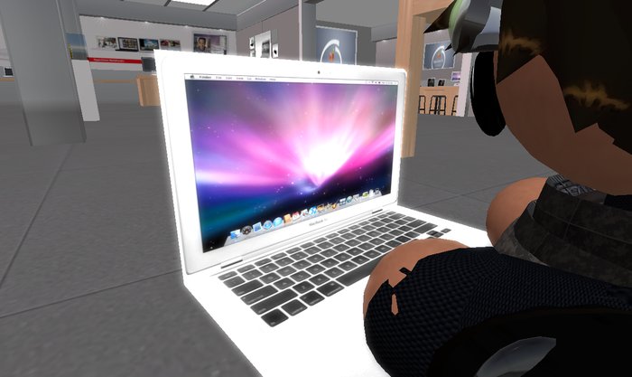 ::Full Animated Typing AO - Tiny MacBook Air for Tinies (copy/mod) by JiKun Aero::