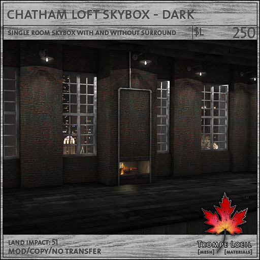Trompe Loeil - Chatham Loft Skybox Light [mesh]