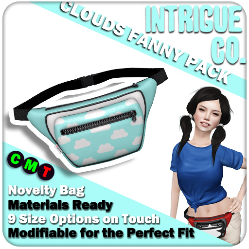 Intrigue Co. - Fanny Pack: Clouds