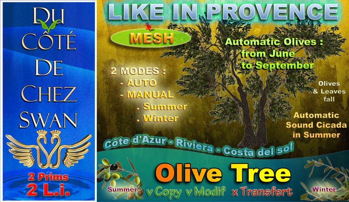 Olive Tree -  Mesh 2 L.i.