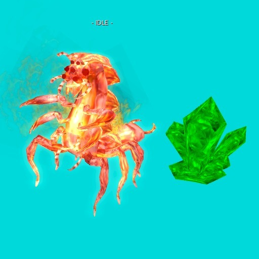 Lava Monster Rezzer (1 prim)