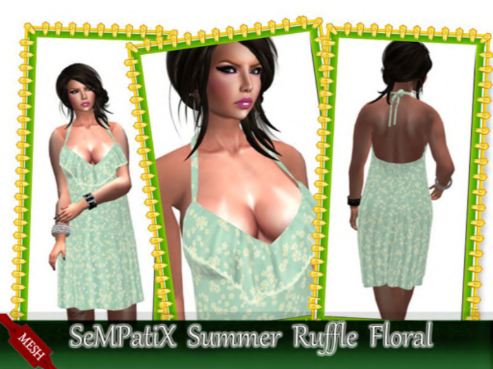 SeMPatiX_Mesh_Summer Ruffle Floral