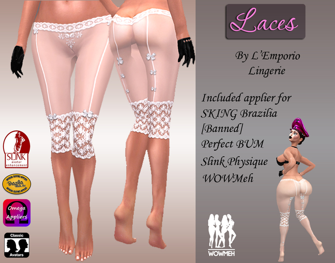 L'Emporio ::*Laces*::Capri White_+Applier_