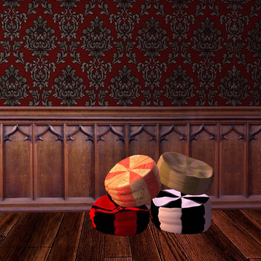 Moroccan ottomans - full perms
