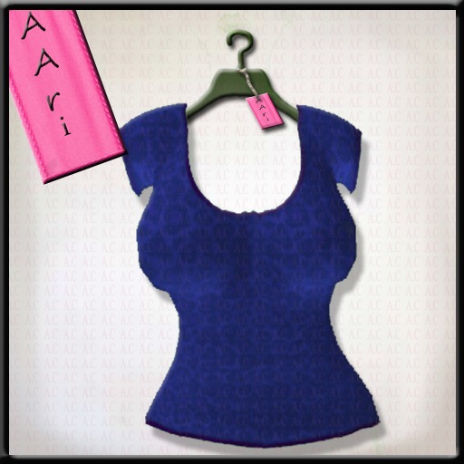 Aari Plain Shirt  Blue Lep