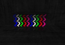 Club Wall neon display great for bars clubs etc light bank