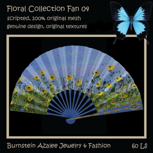 Floral Collection Fan 04