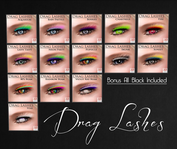 cStar Limited - Drag Lashes - Buy All