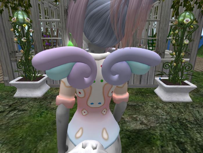 .:.T.I.T.B.:. Cotton Candy Reverse Wings with Sparkles!