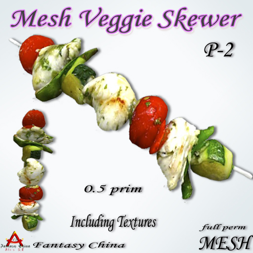 Full Perm Veggie Skewer s-2