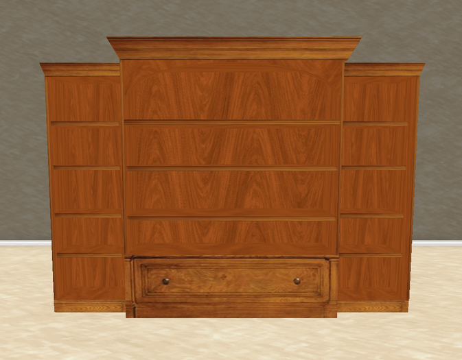 Bookcase 28b (Mesh)