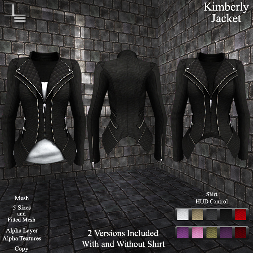 DE Designs - Kimberly Jacket - Black