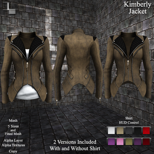 DE Designs - Kimberly Jacket - Old Leather