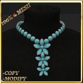 LW_ Boxed Mesh Lily Jewelry Set - Black Red