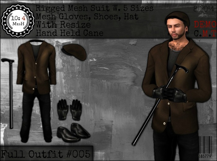 *10: 4 ~ MesH ~ Complete Outfit #005 ~ DEMO