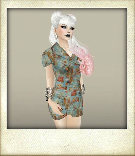 PunkD! Minty Stella Dress