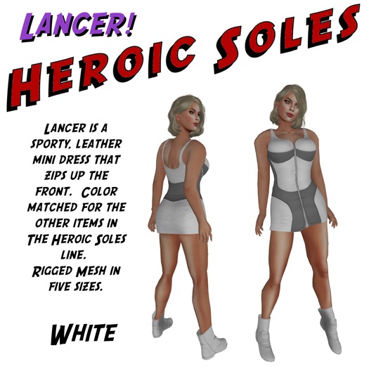 [HS]: Lancer Dress: White