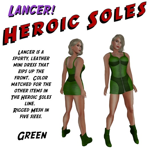 [HS]: Lancer Dress: Green
