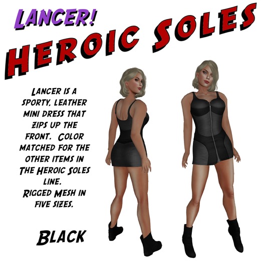 [HS]: Lancer Dress: Black