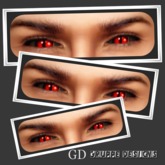 .::Gruppe Designs::.Supernatural red+black eyes 