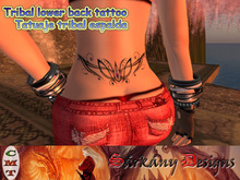 [SD] Tribal 01 Lower Back Tattoo