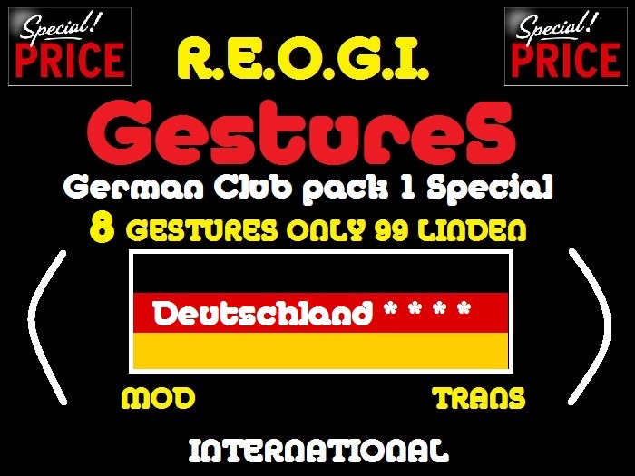 German Club Pack 1 special