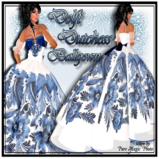 PE - Delft Dutchess Ballgown *