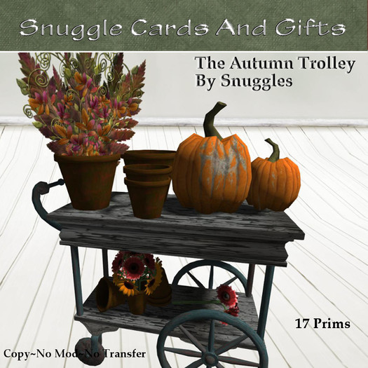 The Autumn Trolley By Snuggles