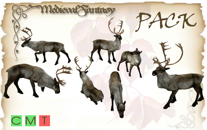 [MF] Mesh caribou pack (boxed)