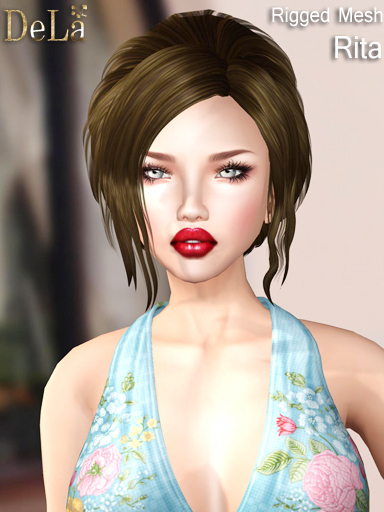 =DeLa*= Mesh Hair "Rita" All colors