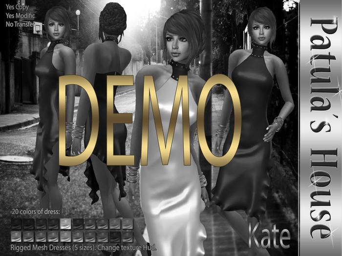 * Patulas House Kate Dress DEMO.
