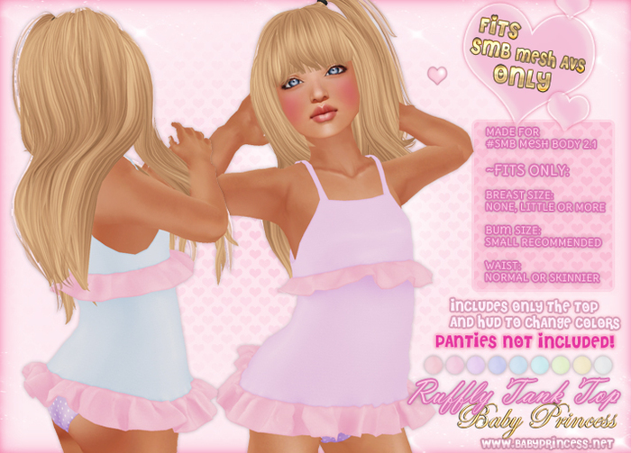 :*BABY*: { SMB } Ruffly Tank Top