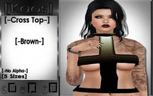 [Kaos] Cross Top Red