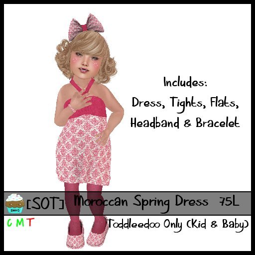 [SOT] Moroccan Dress White