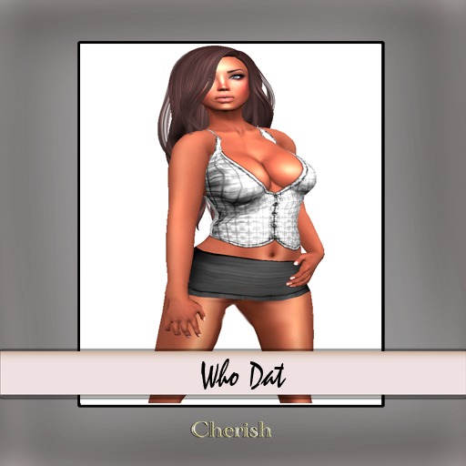 Who Dat (Charcoal) By ~Cherish~Package