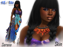 Angel Rock Skin Serene BURNT EBONY fat pack