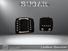 SUGAR - Leather Cuffs Bracelets by Sugar Falta
