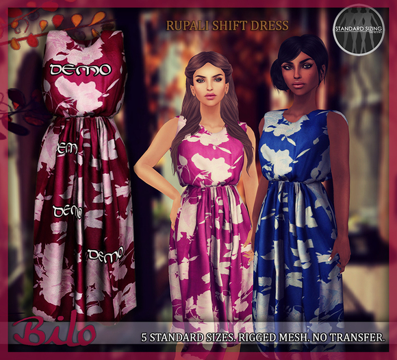 Bilo - Rupali Dress Demo