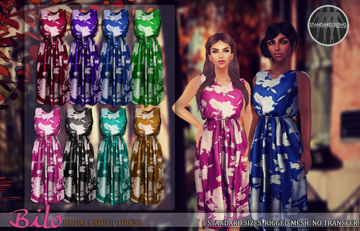 Bilo - Rupali Dress All Colors