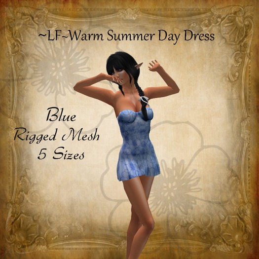 ~LF~Warm Summer Day Dress Lime