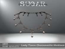SUGAR - Lady Tiann Chainmaille Necklace by Sugar Falta