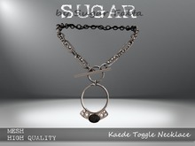 SUGAR - Kaede Toggle Necklace by Sugar Falta BOXED