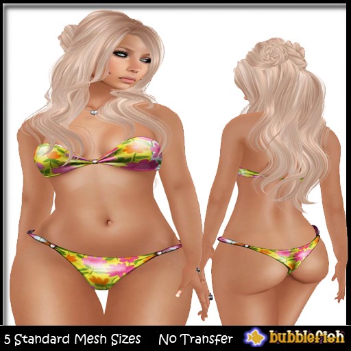 *Bubblefish* MESH BIKINI DEMO!