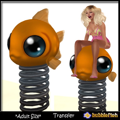 *Bubblefish* Teeter Totter Adult Size