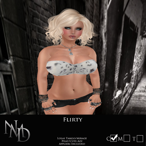 .:[NMD]:. Flirty Top Box (White Leopard)