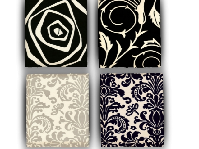 HIMD-Multi Change Modern Area Rug -TRES (boxed)