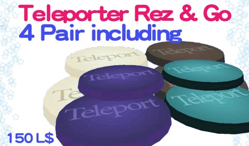 Teleporter Rez & Go. Auto type.